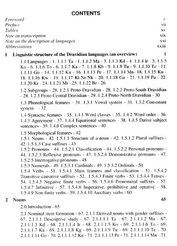 Exotic India The Morphosyntax Of The Dravidian Languages 