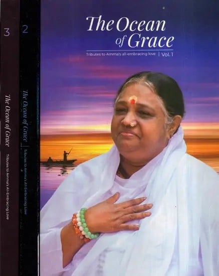 exotic india The Ocean of Grace- Tributes to Amma's All-Embracing Love (Set of 3 Volumes) 