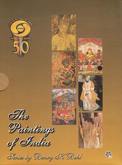 exotic india The Paintings of India (With Book) (Set of 6 DVDs) 