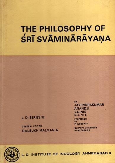 exotic india The Philosophy of Sri Svaminarayana (An Old and Rare Book) 
