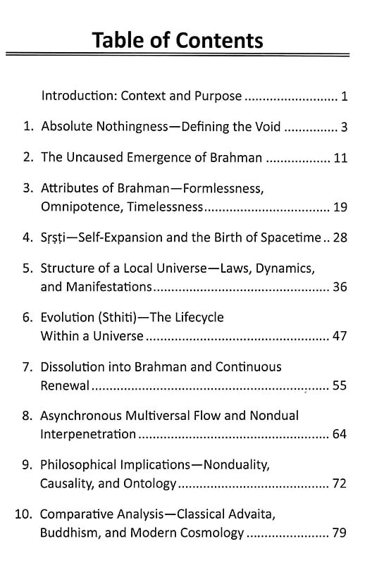 Exotic India The Sacred Doctrine Of Brahman And The Absolute Nothingness 