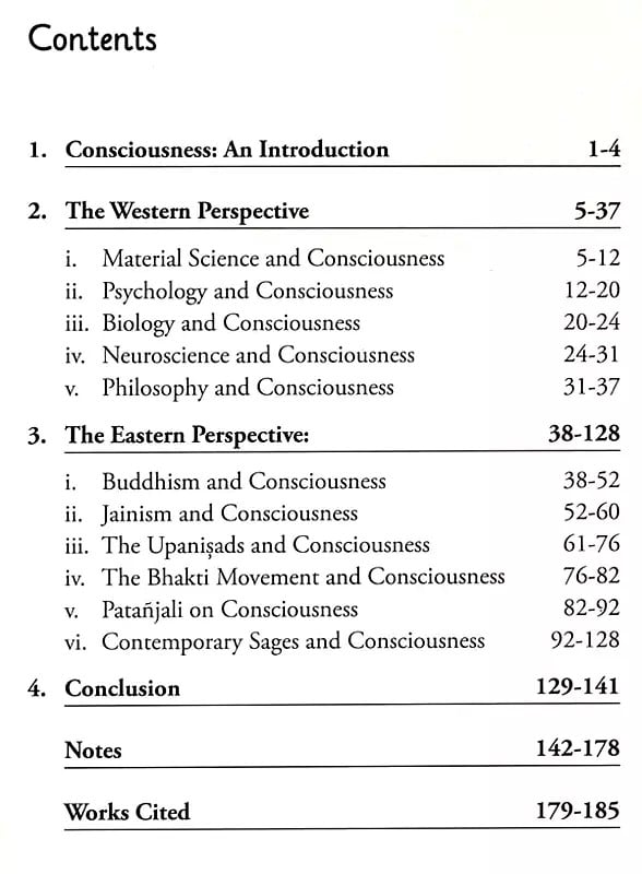 Exotic India The Science Of Consciousness (A Monograph) 