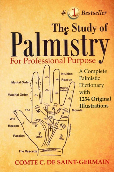 exotic india The Study of Palmistry: For Professional Purpose (A Complete Palmistic Dictionary with 1254 Original Illustrations) 