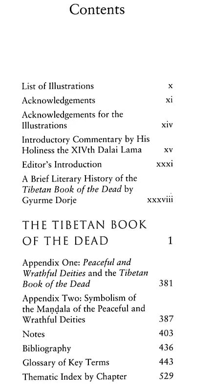 Exotic India The Tibetan Book Of The Dead- The Great Liberation By Hearing In The Intermediate States 