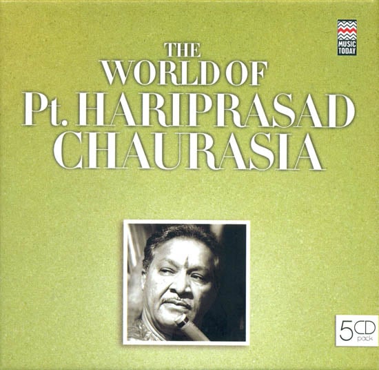 exotic india The World of Pt. Hariprasad Chaurasia (Set of 5 Audio CDs)