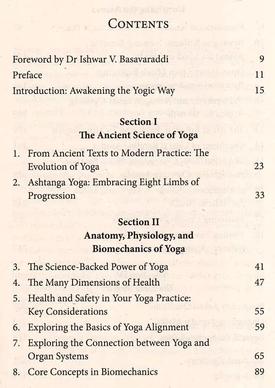 Exotic India The Yoga Science: A Complete Guide To Strength Flexibility And Injury Prevention 