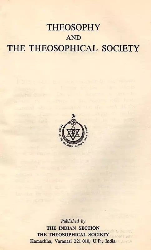Exotic India Theosophy And The Theosophical Society 