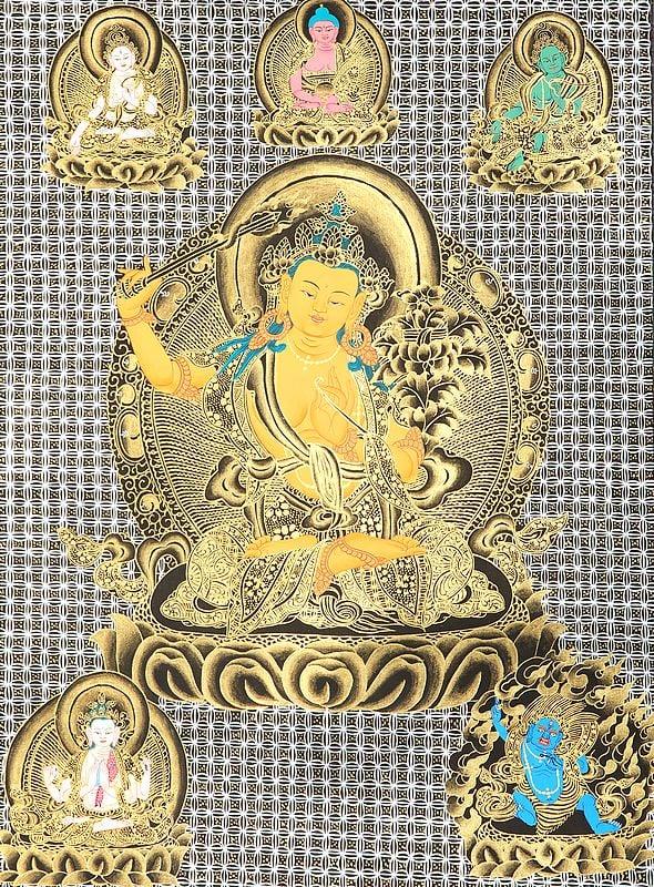 exotic india Tibetan Buddhist Bodhisattva Manjushri 