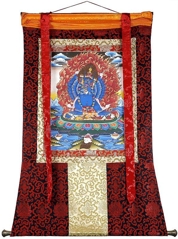 Exotic India Tibetan Buddhist Yamantaka - Encounter With Death 