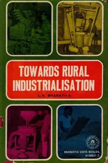 exotic india Towards Rural Industrialisation (An Old and Rare Book) 