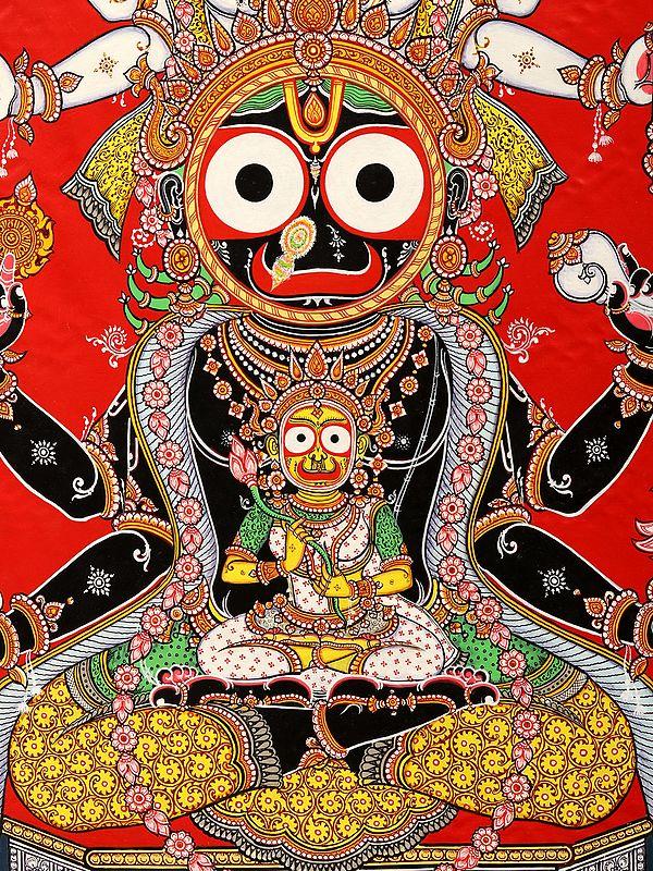 Exotic India Trinity Of Balarama Subhadra Krishna At The Temple Of Jagannatha | By Ratikanta Moharana