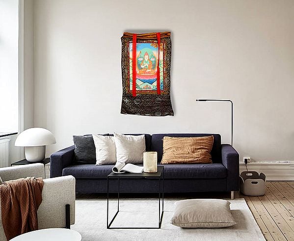 Exotic India Tsongkhapa - A Great Tibetan Buddhist Scholar Monk And Reformer Of Tibetan Buddhism 