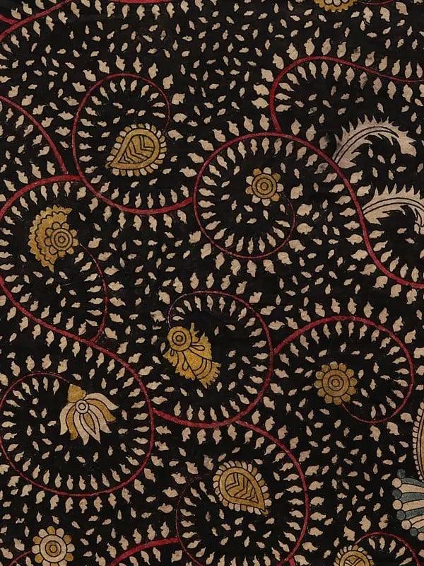 Exotic India Two Peacock - Mata Ni Pachedi | Madarpat Cotton