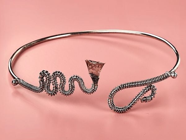 exotic india Unique Upper Arm Snake Design Bracelet
