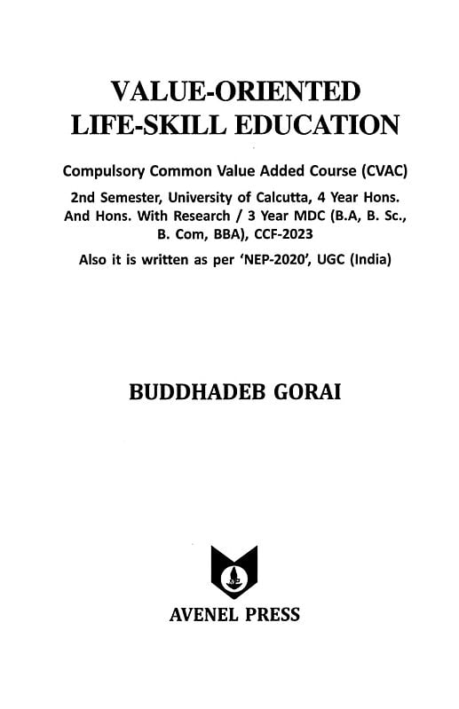 Exotic India Value-Oriented Life-Skill Education (Compulsory Common Value Added Course (CVAC) 