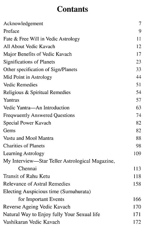 Exotic India Vedic Kavach: The Vedic Remedies For Peace & Prosperity (Through Advanced Systems Of Vedic Astrology) 