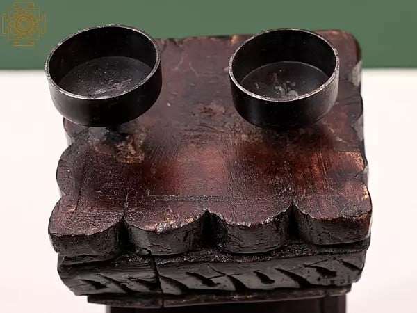 Exotic India Vintage Candle Holder | Home Decor | Handmade 