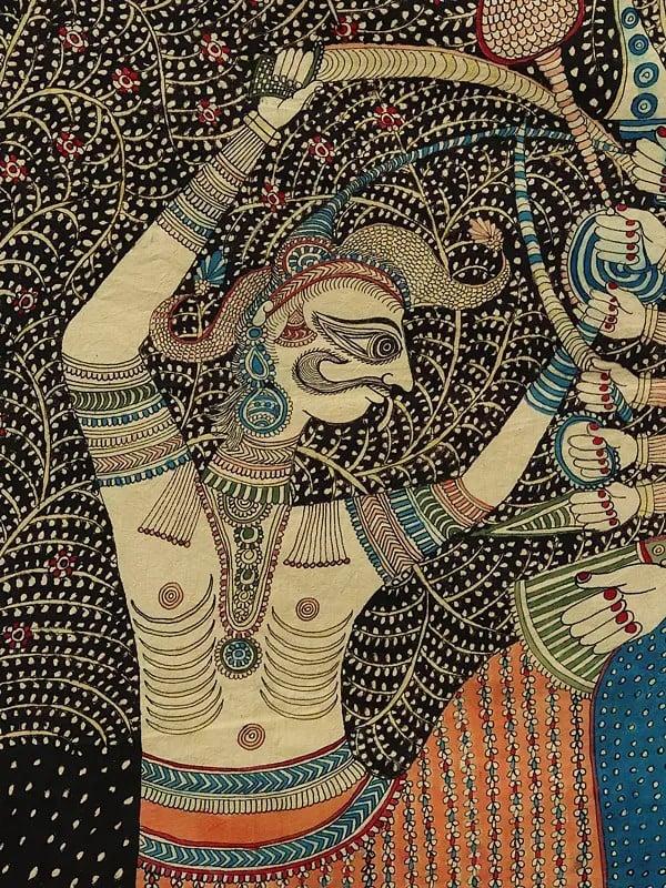 Exotic India Visat Mata - Mata Ni Pachedi | Madarpat Cotton