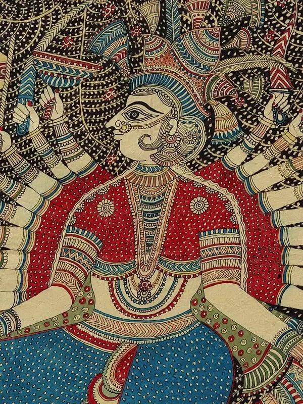 Exotic India Visat Mata - Mata Ni Pachedi | Madarpat Cotton