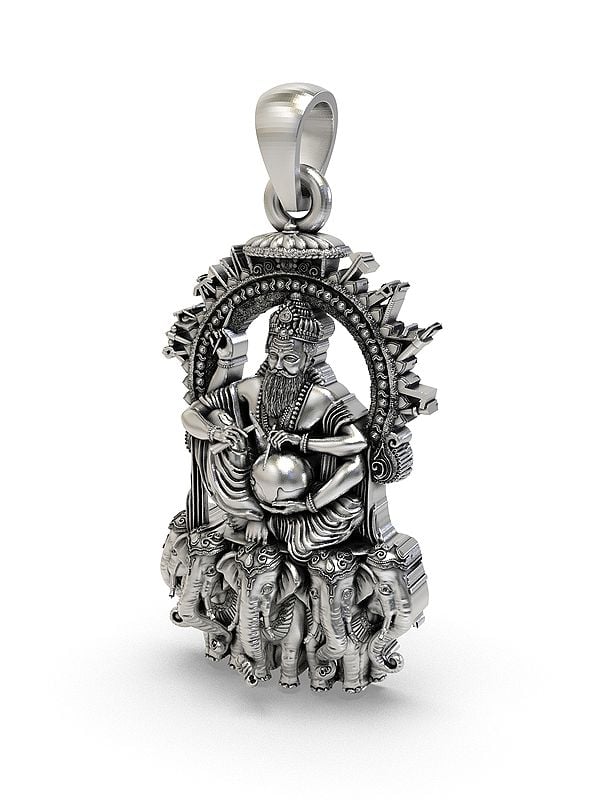 Exotic India Vishvakarman - Architect Of The Devas Pendant 