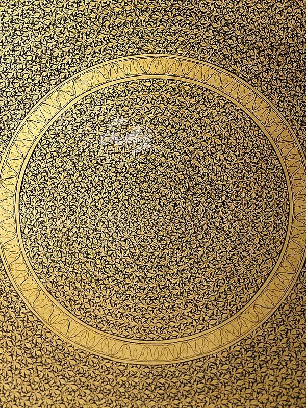 Exotic India Wall Hanging Decorative Plate With Superfine Work | Hand Painted 
