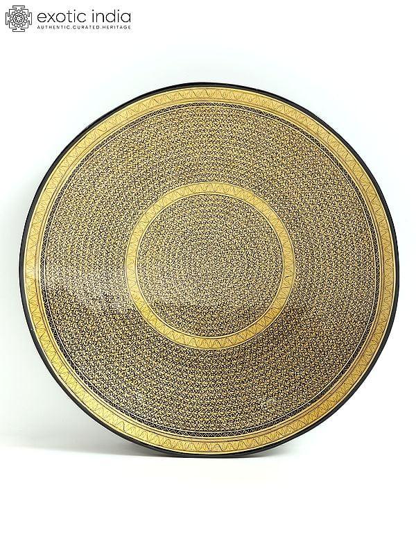 exotic india Wall Hanging Decorative Plate With Superfine Work | Hand Painted 