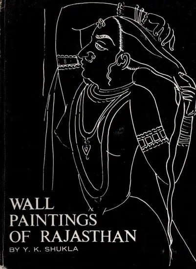 exotic india Wall Paintings of Rajasthan- Jaipur Galta Kota Nagaur (An Old and Rare Book) 