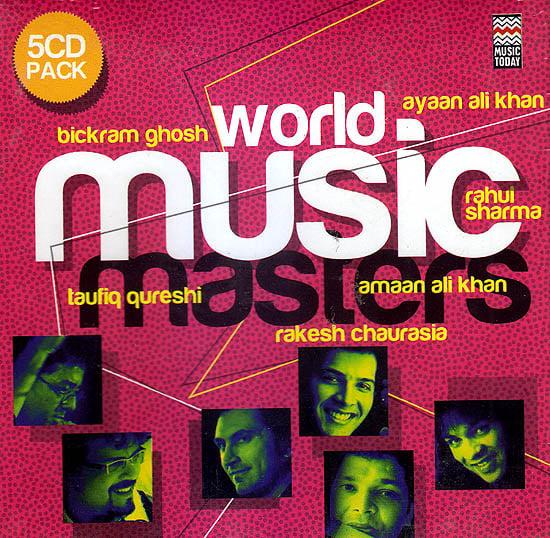 exotic india World Music Masters (Set of 5 Audio CDs) 