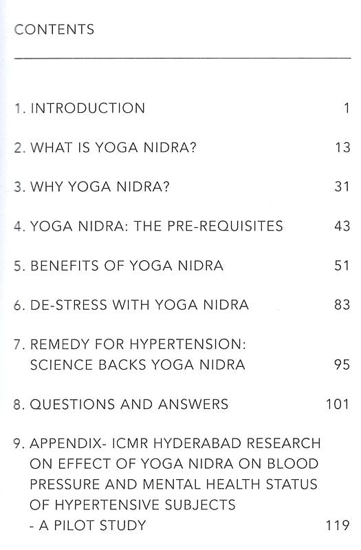 Exotic India Yoga Nidra: Ancient Yogic Technique Of Total Transformation 