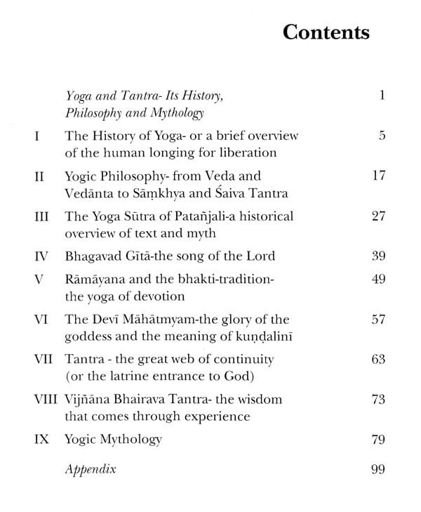 Exotic India Yoga & Tantra (History Philosophy And Mythology) 