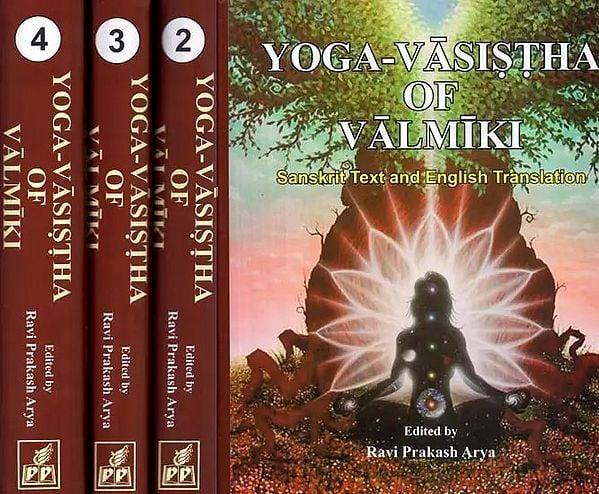 exotic india Yoga Vasistha of Valmiki (Set of 4 Volumes) 
