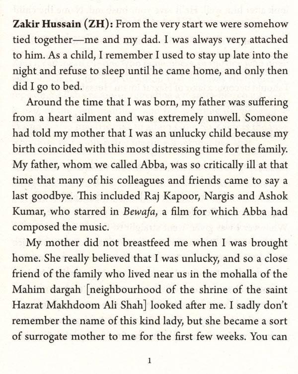 Exotic India Zakir Hussain: A Life In Music In Conversation With Nasreen Munni Kabir 