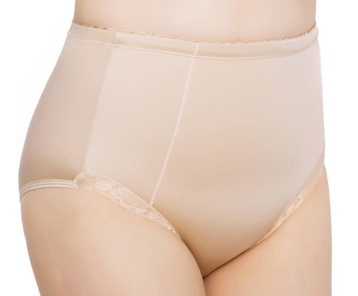 exquisite form Exquisite Form® 2-Pack Control Top Lace Shaping Panties Nude