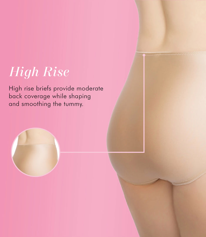 Exquisite Form Exquisite Form® 2-Pack Control Top Shaping Panties Nude