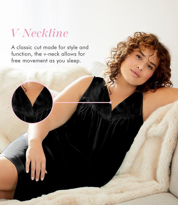 Exquisite Form Short Gown Midnight Black