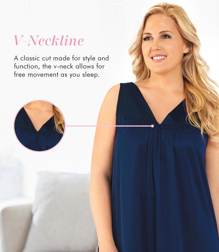 Exquisite Form Short Gown Navy