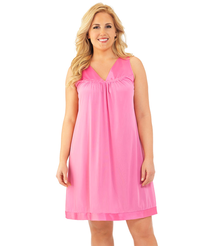 exquisite form Short Gown Perfumed Rose