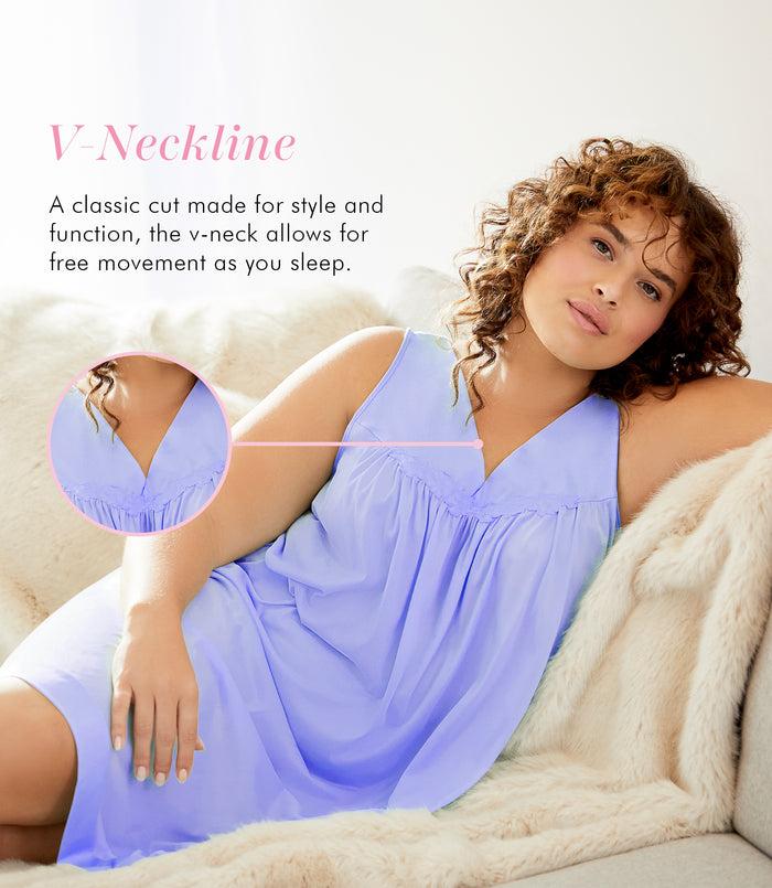 Exquisite Form Short Gown Victory Violet
