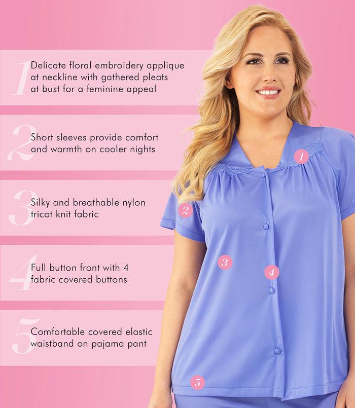Exquisite Form Short Sleeve Pajama Victory Violet