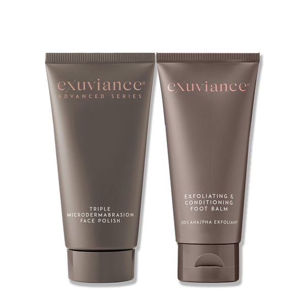 exuviance Exfoliation Duo for Face and Feet
