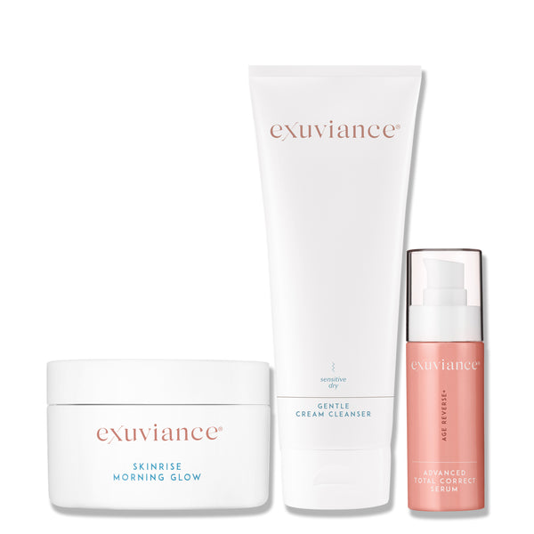 exuviance SkinRise Morning Glow Routine