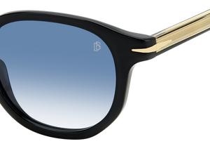 Eyewear By David Beckham DB 1007/S - Black - Blue Shaded Photocromic