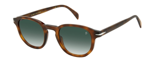 Eyewear By David Beckham DB 1007/S - Havana Silver - Green Shaded