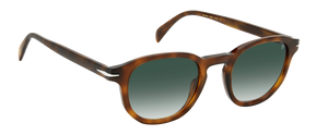 Eyewear By David Beckham DB 1007/S - Havana Silver - Green Shaded