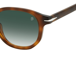 Eyewear By David Beckham DB 1007/S - Havana Silver - Green Shaded