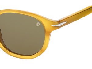Eyewear By David Beckham DB 1007/S - Honeybrown Creamhorn - Green