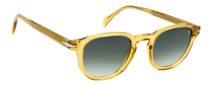 Eyewear By David Beckham DB 1007/S - Yellow - Green Shaded