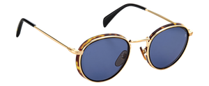 Eyewear By David Beckham DB 1033/S - Havana Gold - Blue Avio
