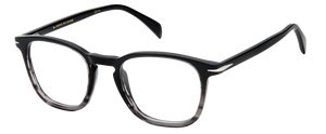 Eyewear By David Beckham DB 1050 - Black Grey Horn - Frames