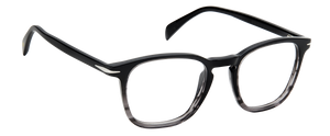 Eyewear By David Beckham DB 1050 - Black Grey Horn - Frames